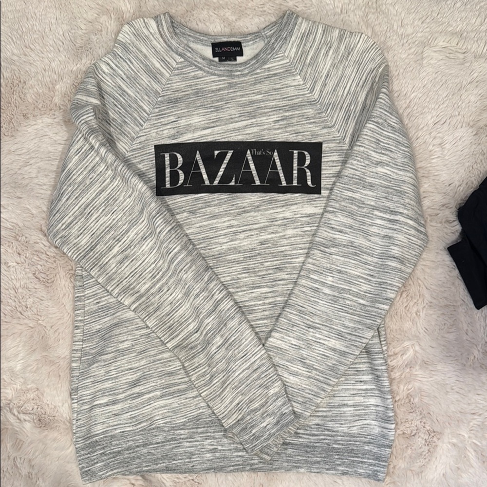 Ell and emm Gray Sweater